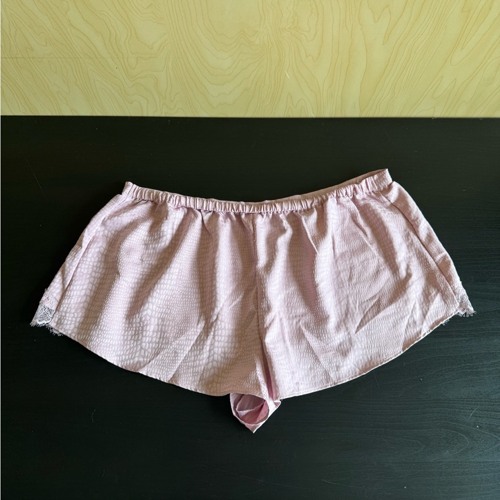 Victoria's Secret Light Pink Lace Trim Pajama Set - Picture 5 of 6